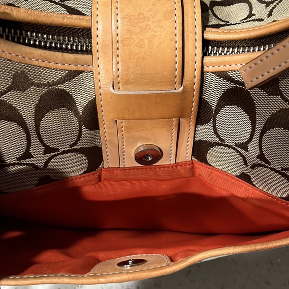 Vintage Hampton Coach Hobo Monogram Shoulder Bag - Picture 13 of 17